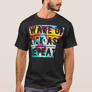 Camiseta WakeUp KickAss Repetir el ejercicio de presupuesto