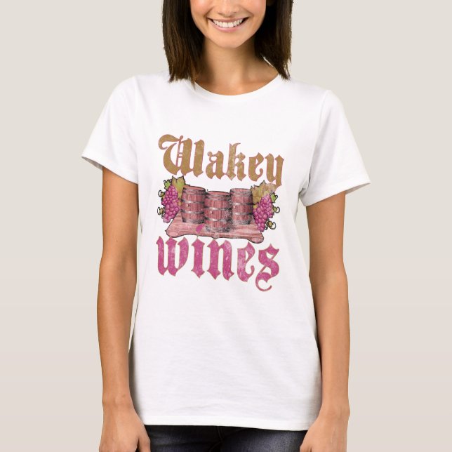 Camiseta Wakey Wines (Anverso)