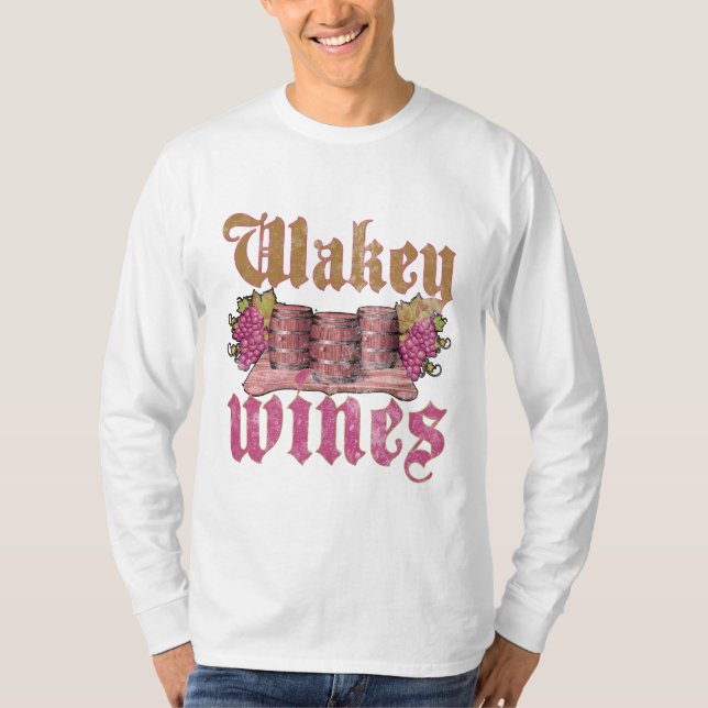 Camiseta Wakey Wines (Anverso)