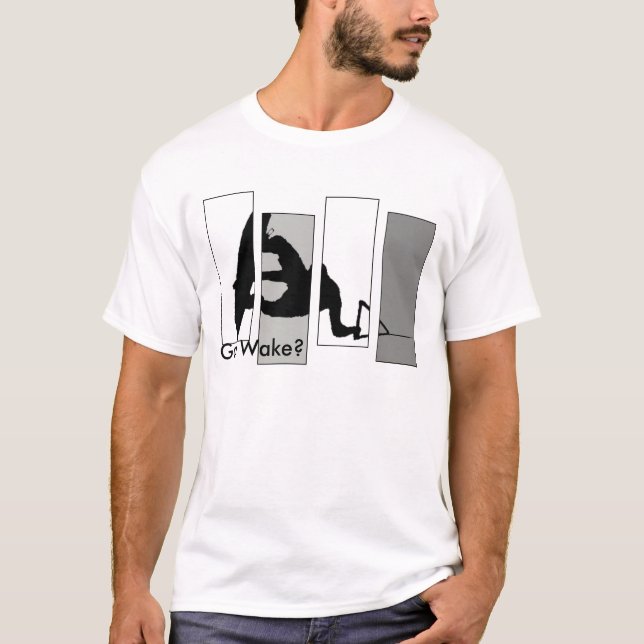 Camiseta ¿wakeyo, conseguido estela? (Anverso)
