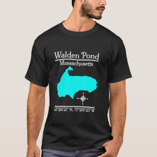 Camiseta Walden Pond Massachusetts Long Sleeve T Shirt