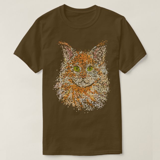 Camiseta Waldkatz Maine Coon Gatos Dueños 1 (Diseño del anverso)