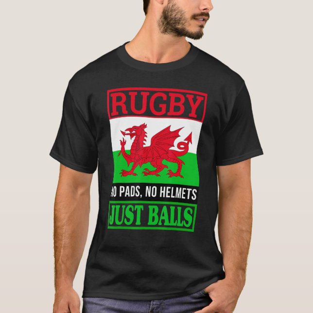 Camiseta Wales   Rugby (Anverso)