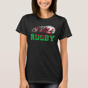 Camiseta Wales Sport Rugby Atlete Jugador de rugby Wel