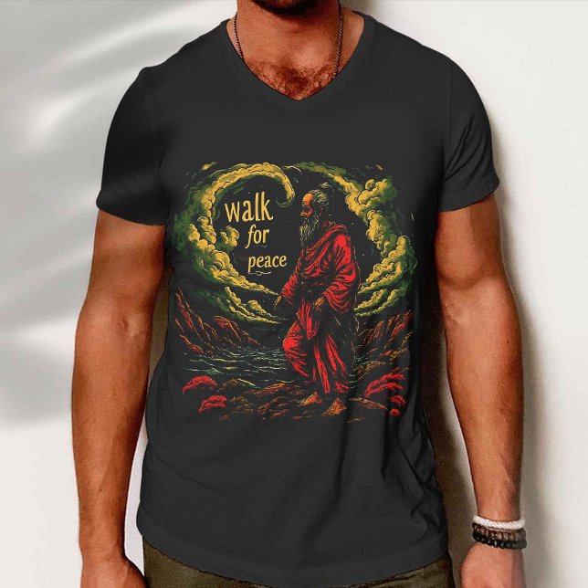 Camiseta "Walk for Peace" T-Shirt - Peaceful & Stylish  (Subido por el creador)