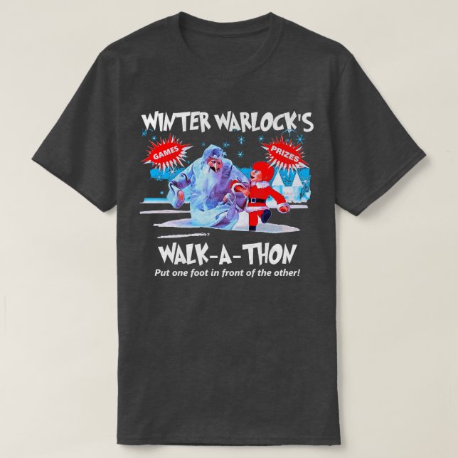 Camiseta WalkAThon de los brujos de invierno (Diseño del anverso)