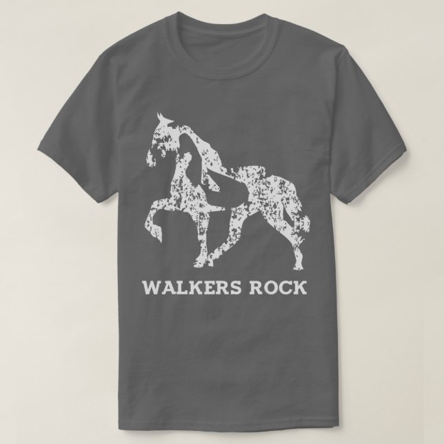 Camiseta Walkers Rock Tee  Tennessee Walking Horse Shirt  (Diseño del anverso)