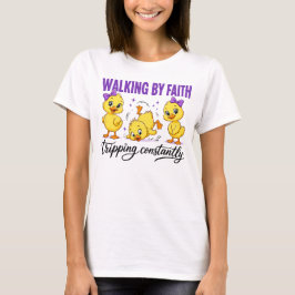 Camiseta Walking By Faith Ducks T-shirt