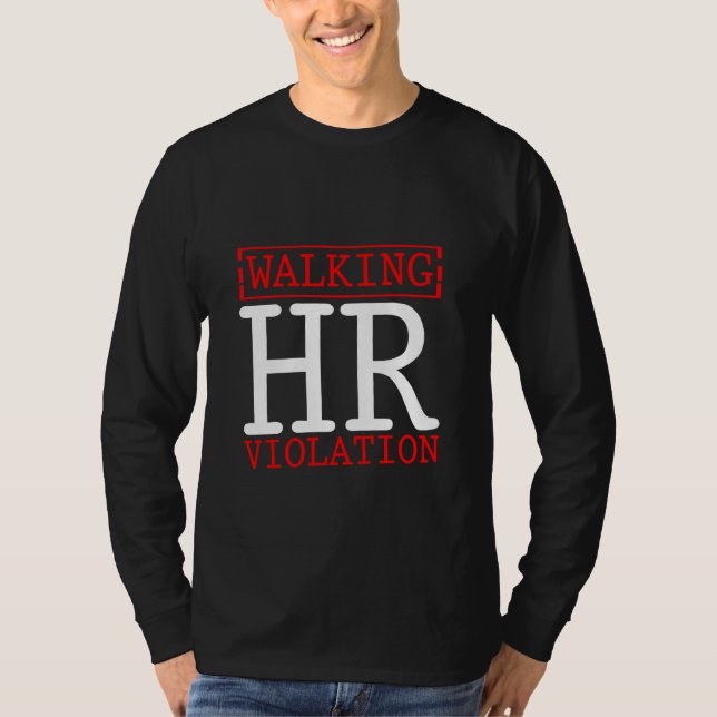Camiseta Walking Hr Violation (Anverso)