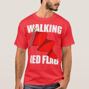 Camiseta Walking Red Flag