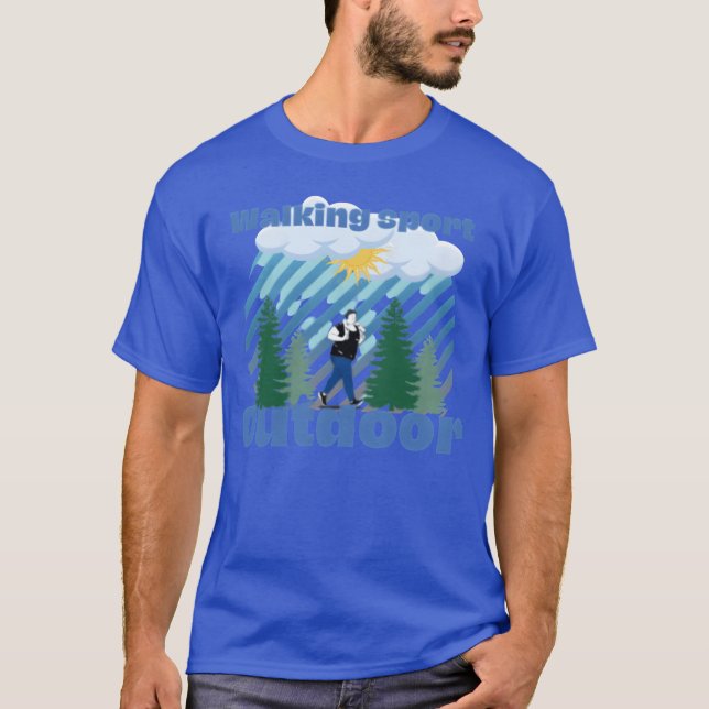 Camiseta Walking sport outr retro boy (Anverso)