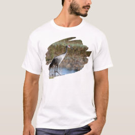 Camiseta Walking Tall, Sandhill Crane