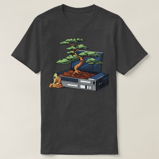 Camiseta Walkman Bonsai de Tobe Fonseca (Diseño del anverso)