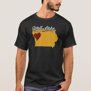 Camiseta WALL LAKE IOWA IA USA Cute Souvenir Merch US City