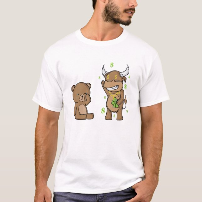 Camiseta Wall St Bet gegen Hedge Fond Manager Shortseller (Anverso)