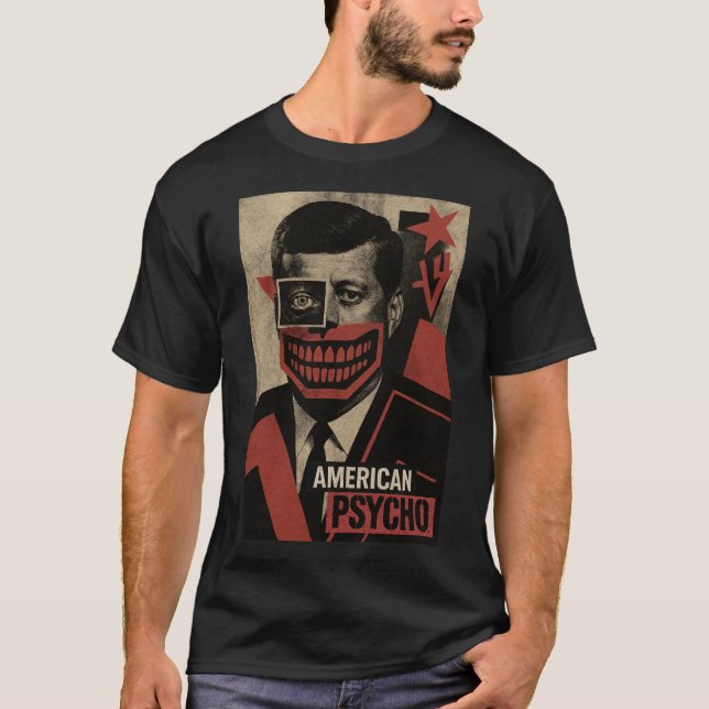Camiseta Wall Street Horror: Elite Psychosis Art (Anverso)