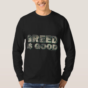 Camiseta Wall Street/ la codicia es buena