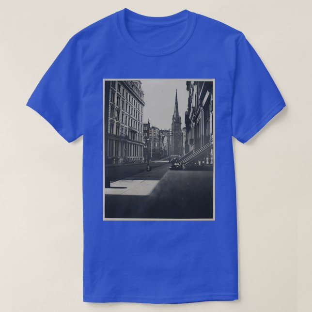 Camiseta Wall Street Manhattan en la ciudad de Nueva York h (Diseño del anverso)