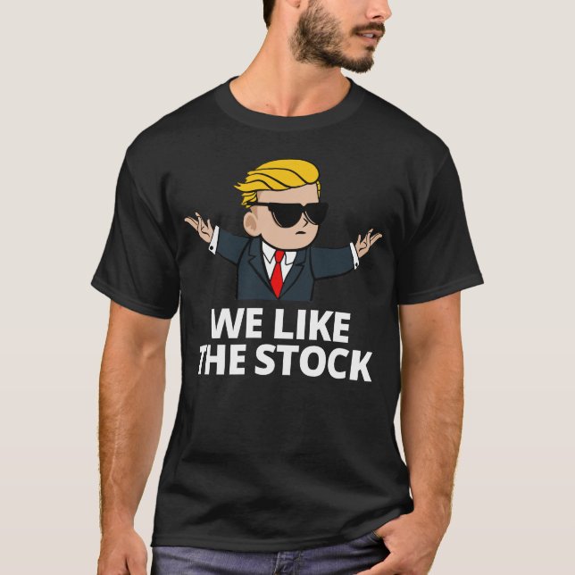 Camiseta Wall Street Nos Gustan Las Bolsas De Valores Tendi (Anverso)