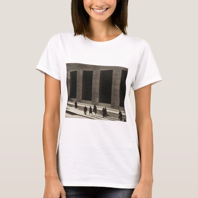Camiseta Wall Street (por Paul Strand, 1915) (Anverso)
