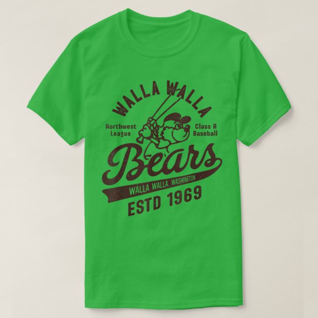 Camiseta Walla Walla Bear Estd 1969 (Diseño del anverso)