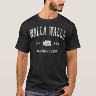 Camiseta Walla Walla Washington Wa Vintage Atlético
