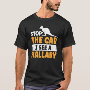 Camiseta Wallaby Australiano Cita Para Un Canguro De Wallab