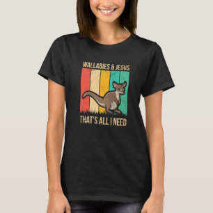 Camiseta Wallaby Australiano Cita Para Un Canguro De Wallab