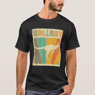 Camiseta Wallaby Retro Clásico Antiguo