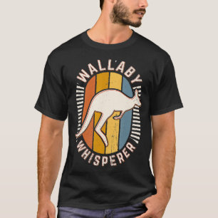 Camiseta Wallaby Whisperer Vintage Retro Love