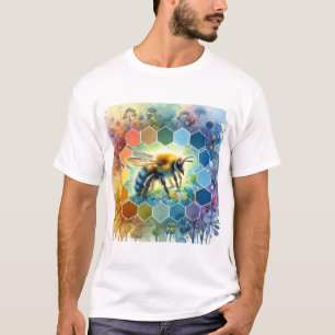 Camiseta Wallace bee painting 130724AREF109 - Watercolor