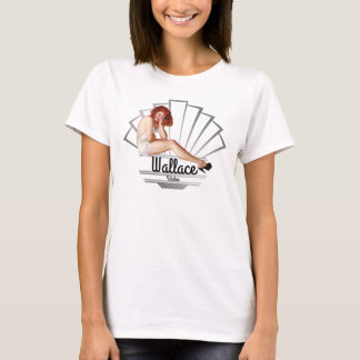 Camiseta Wallace Idaho Pinup Chica V4