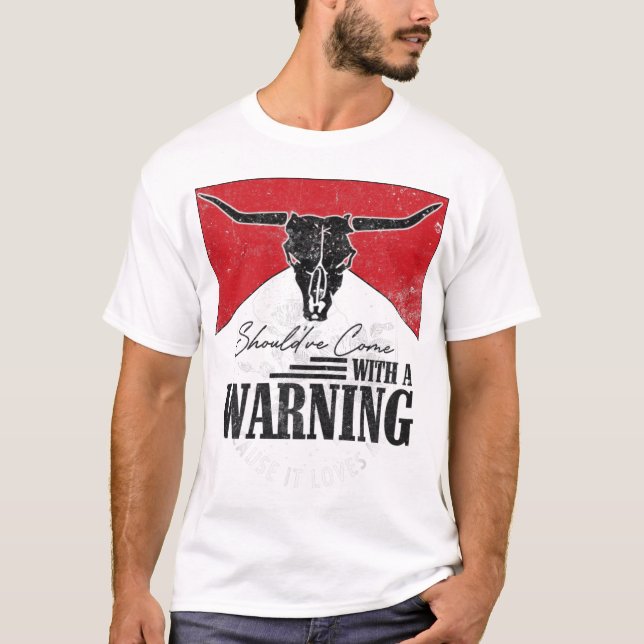 Camiseta Wallen Bullhead, Cowboy Wallen T-Shirt (Anverso)