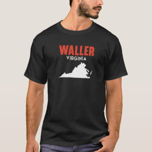 Camiseta Waller Washington USA State America Travel Washing