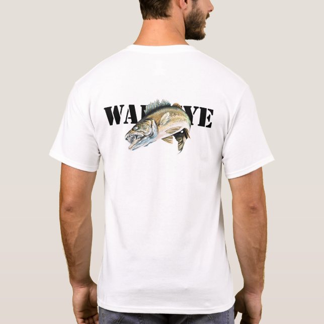 Camiseta Walleye (Reverso)