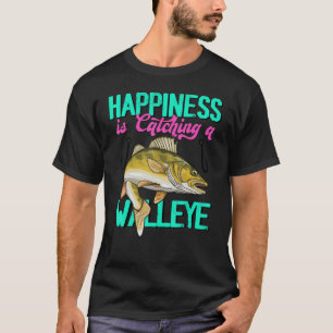 Camiseta Walleye Fish Freshwater Fishing Hombres Mujeres Ni