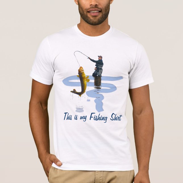 Camiseta Walleye Fishing Outdoor Fisherman's Sporting Shirt (Anverso)