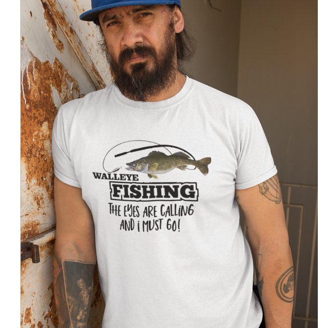 Camiseta Walleye Fishing Quting Sports Hobby Fishing Rod (Subido por el creador)