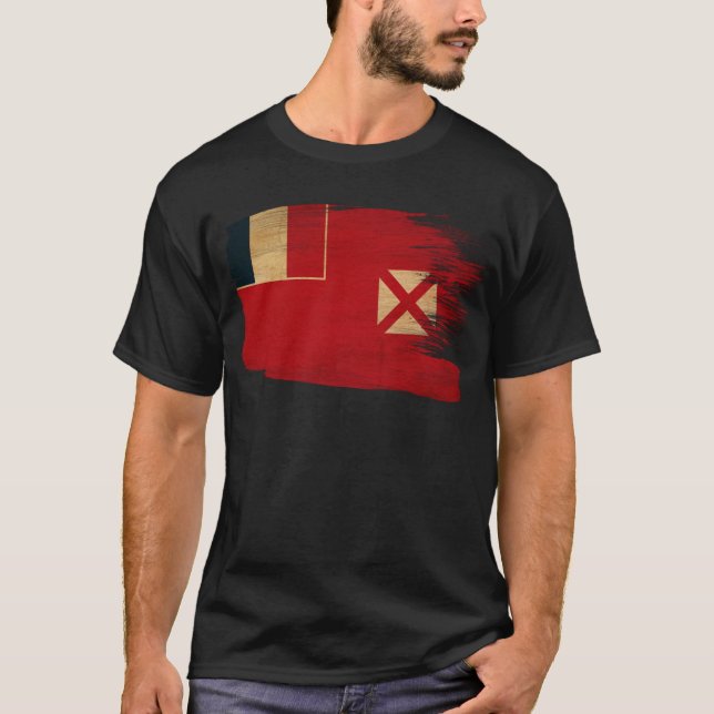 Camiseta Wallis y bandera de Futuna (Anverso)