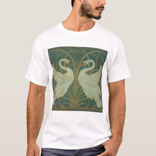 Camiseta Wallpaper el diseño para el panel del "cisne,