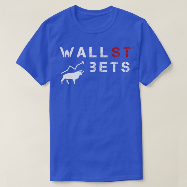 Camiseta WallStBets Subreddit Mercado de Valores 5 (Diseño del anverso)