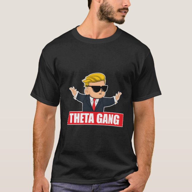 Camiseta Wallstreetbets Theta Gang Wsb Opciones De Mercado  (Anverso)