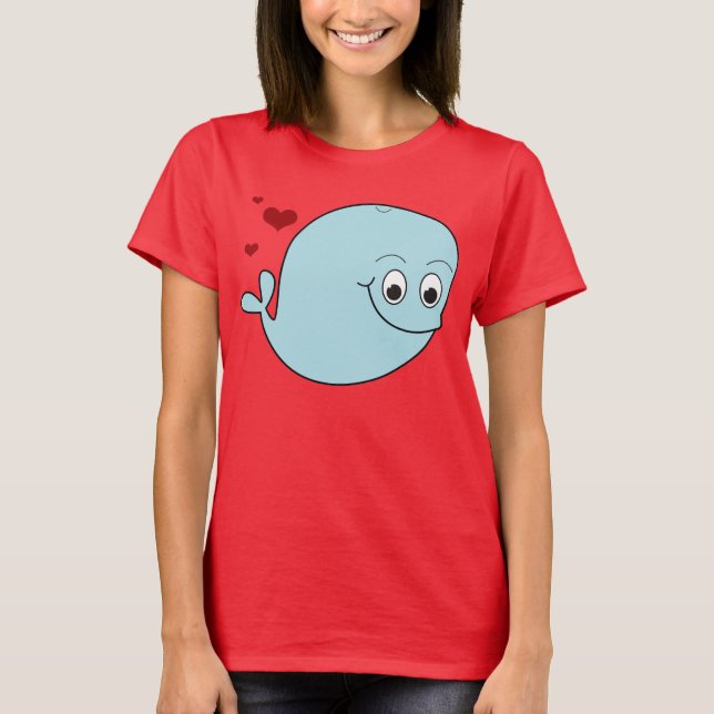 Camiseta Wally Whale (Anverso)