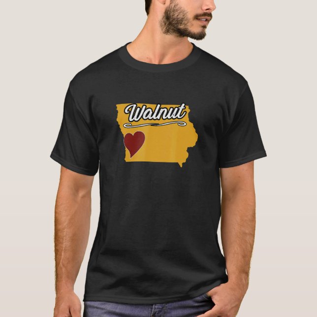 Camiseta WALNUT IOWA IA USA Cute Souvenir Merch US (Anverso)