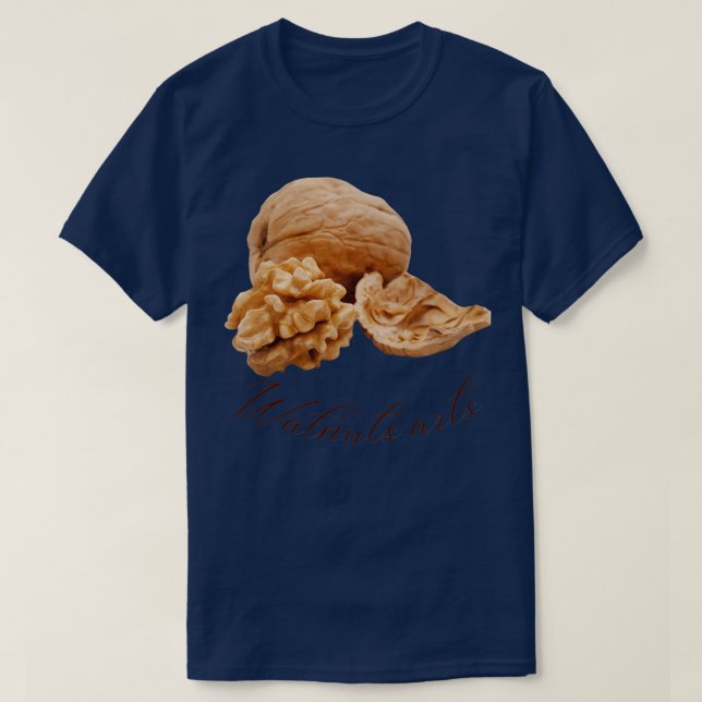 Camiseta Walnuts arts (Diseño del anverso)