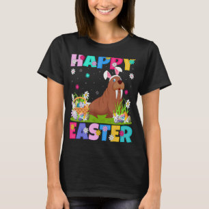Camiseta Walrus Happy Easter Bunny Walrus Easter Sunday