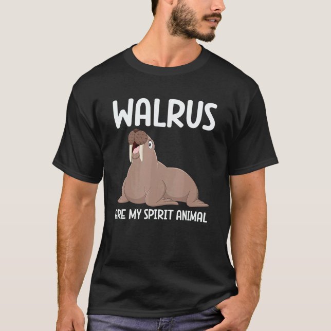 Camiseta Walrus Mammal Animals Walrus  Seal Animal (Anverso)