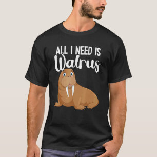Camiseta Walrus Mammal Animals Walrus Seal Animal 1