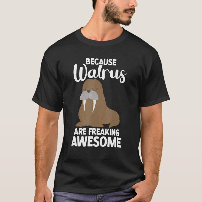 Camiseta Walrus Mammal Animals Walrus Seal Animal 3 (Anverso)