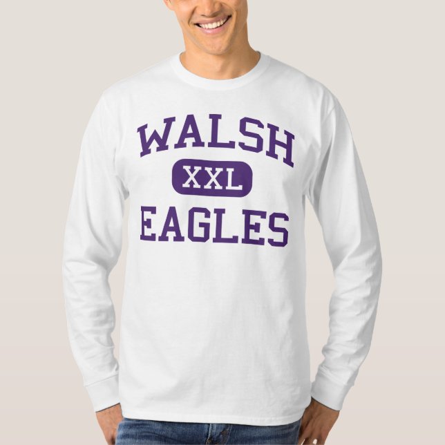 Camiseta Walsh - Eagles - High School secundaria - Walsh (Anverso)